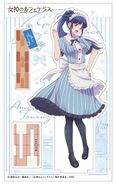 Amazon.co.jp: 女神のカフェテラス アクリルスタンド C：鶴河秋水